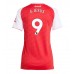 Arsenal Gabriel Jesus #9 Hemma matchtröja Dam 2025-26 Kortärmad Billigt